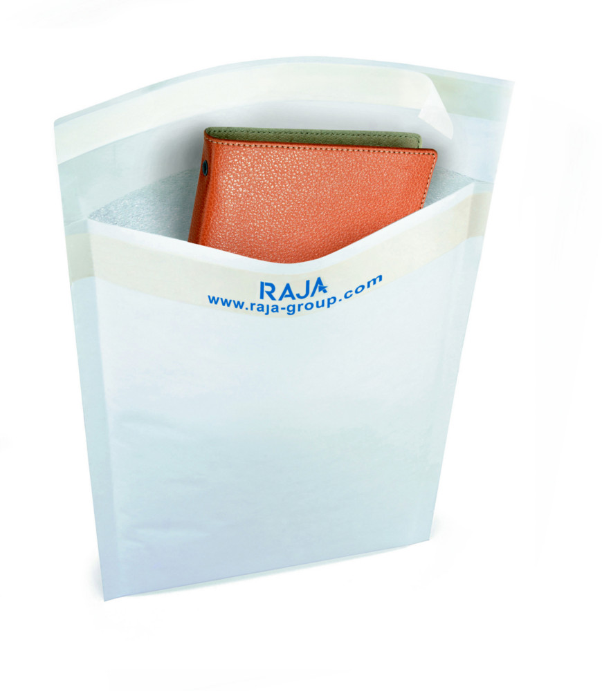 RAJA Pochette matelasse en mousse Eco 240 x 330 mm 80g - Lot de 100