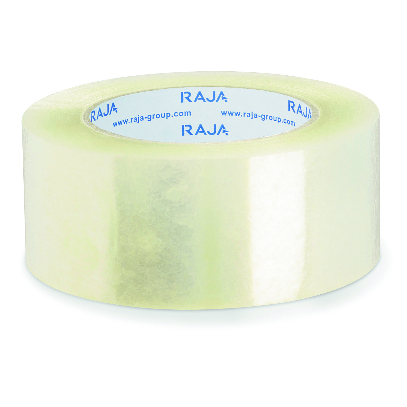 RAJA Ruban adhésif d'emballage résistant en polypropylène silencieux 35 microns 50 mm x 100 m - Transparent - Lot de 36