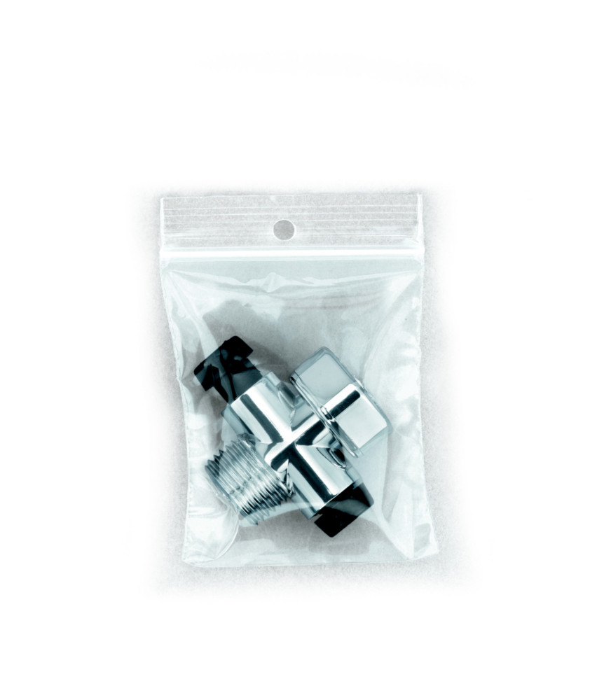 Sachet plastique  fermeture Zip - 6 x 8 cm - Epaisseur 50 microns - Transparent - Carton de 1000.