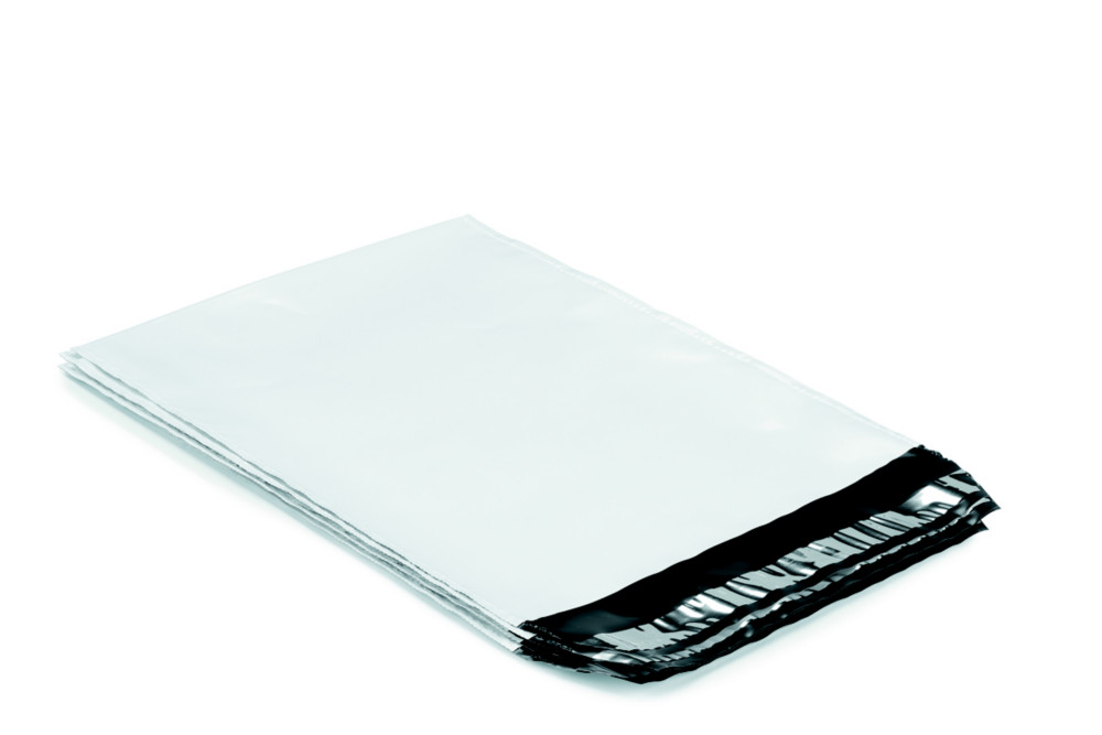 RAJA Pochette plastique d'expdition opaque 500 x 460 mm 80 microns - fermeture adhsive - Lot de 100