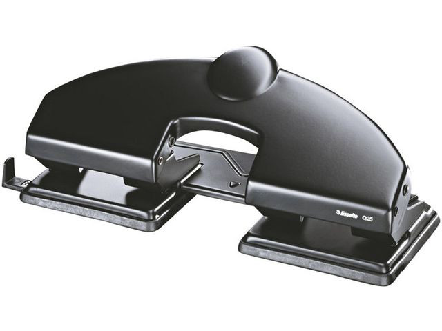Esselte Perforateur de bureau 4 trous en mtal - 25 feuilles - Noir