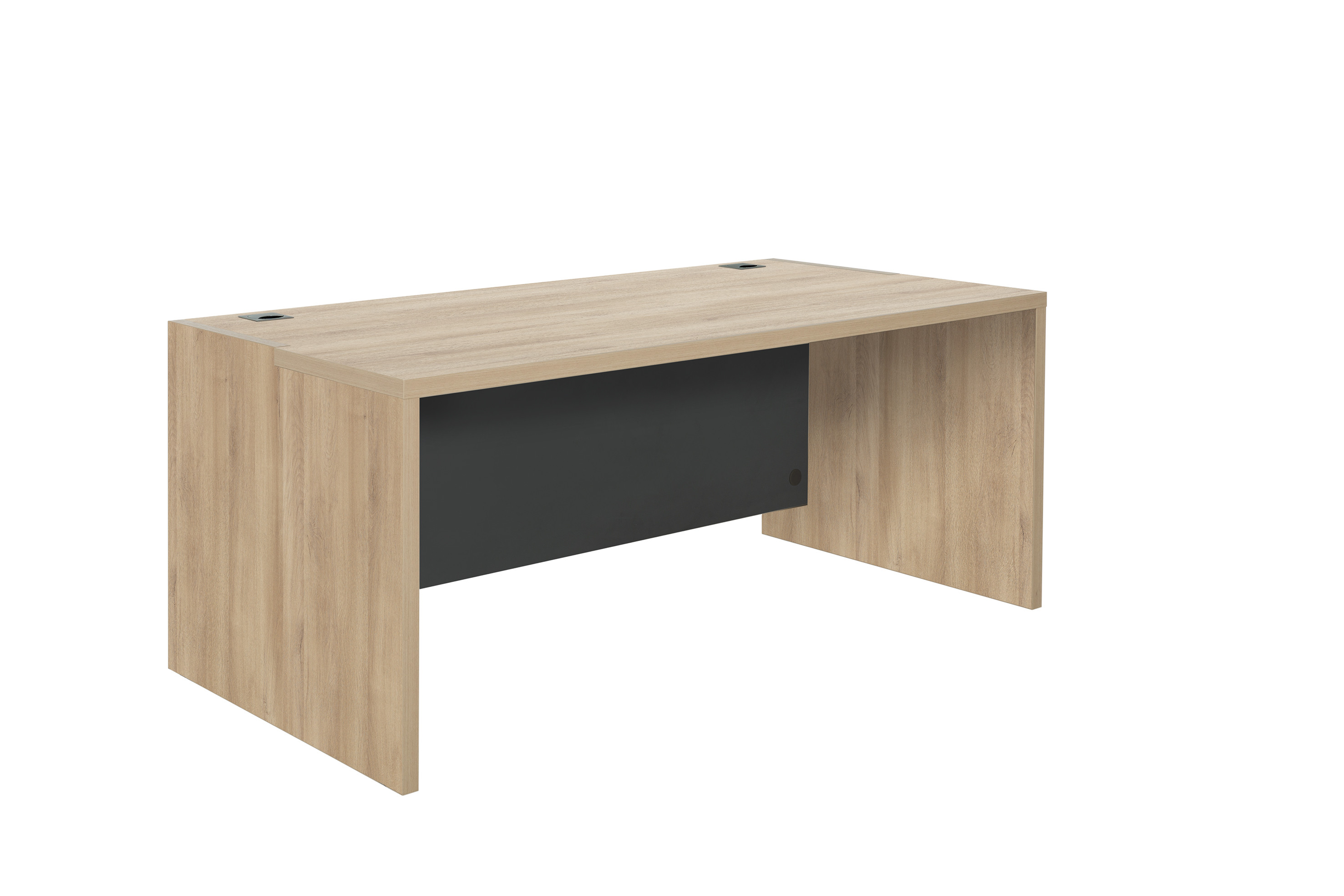 Bureau de direction droit Osiris L.180 x P.90 cm - Chêne Bocage