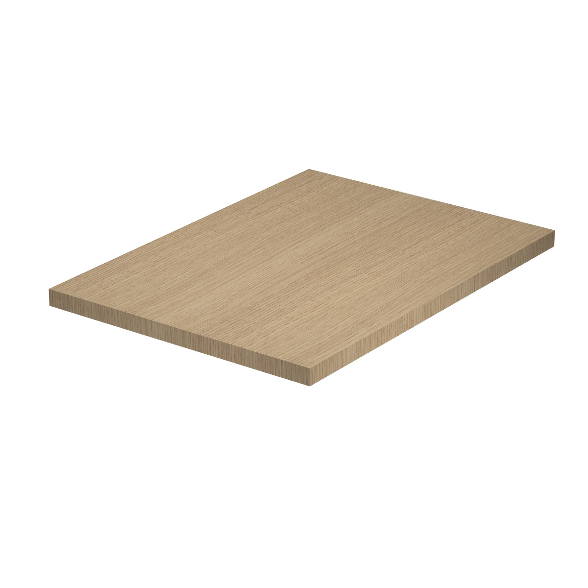 Top mélaminé pour caisson P. 60 cm - Chêne