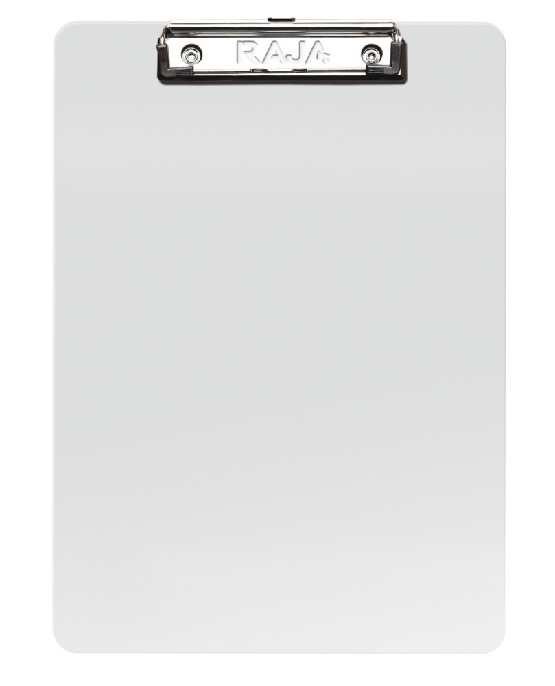 RAJA Porte-bloc en polypropylne pour bloc jusqu'au format 21 x 32 cm - Transparent