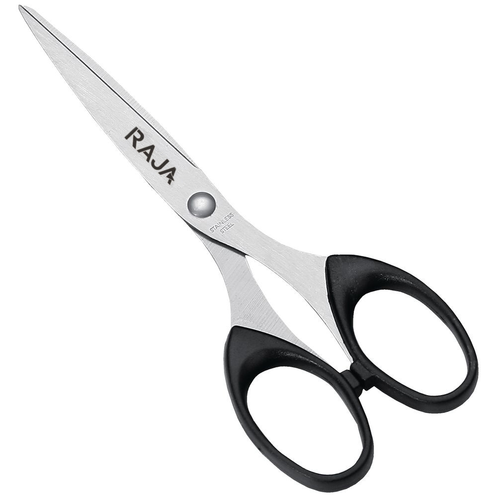 RAJA Ciseaux ambidextres Polypro bouts pointus longueur 16 cm