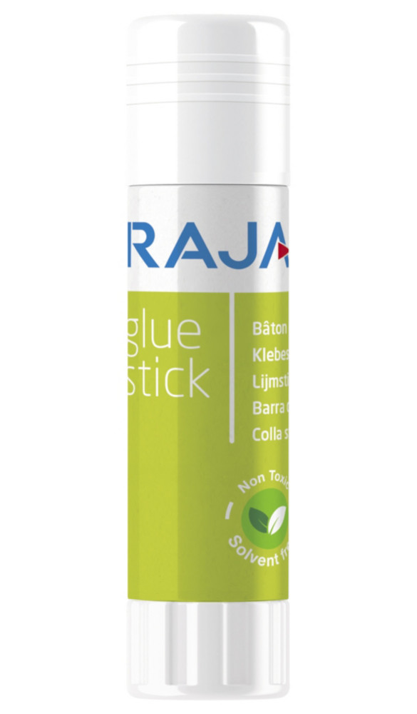 RAJA Colle blanche  base de composants naturels sans solvant non toxique - Bton de 20 g