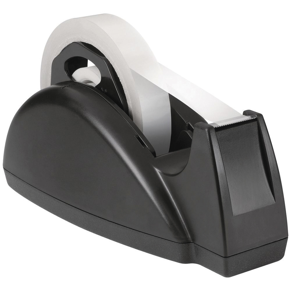 RAJA Dvidoir lest double mandrin pour ruban adhsif l.19 mm - Coloris noir