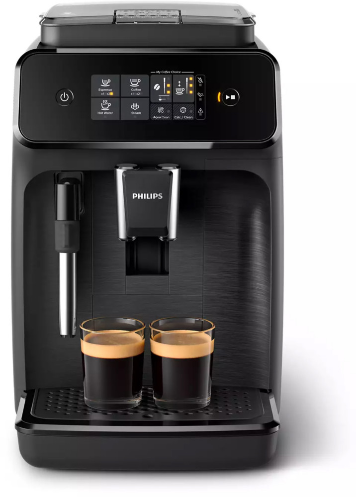Philips Machine  caf automatique expresso EP 1220 avec broyeur grains -  Noir