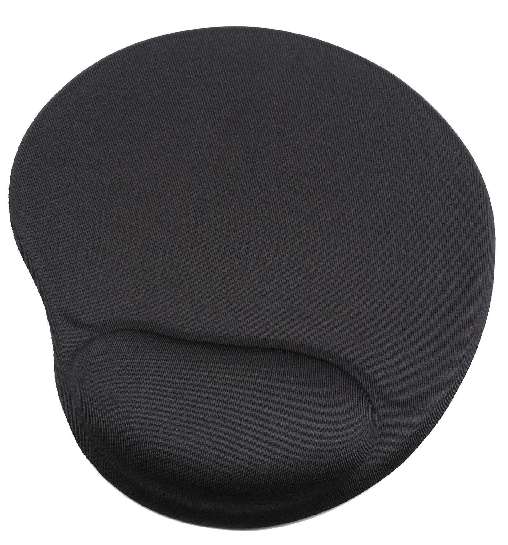 MONDOFFICE Tapis de souris ergonomique avec repose poignet à mémoire de forme - Noir