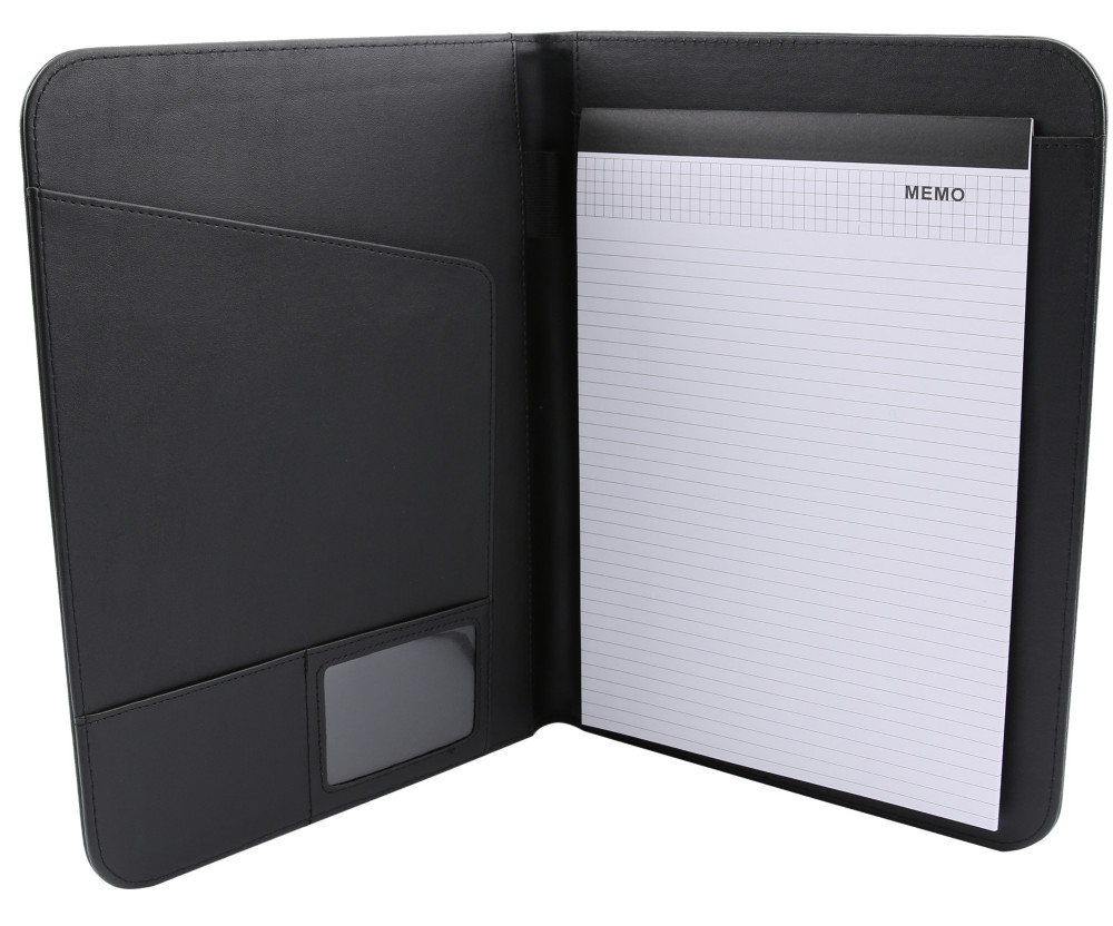 RAJA Confrencier porte-bloc A4 Classique - Noir