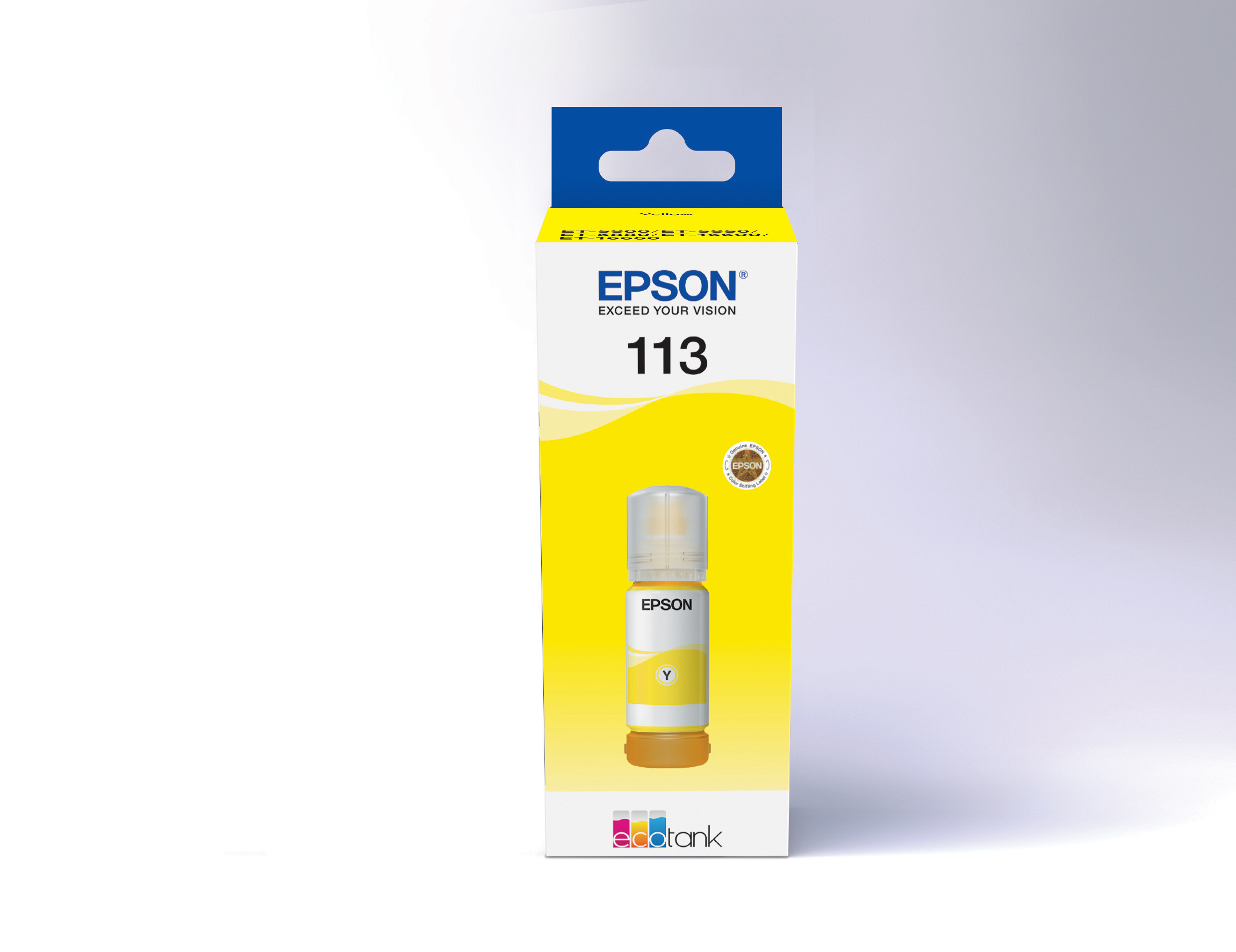Epson 113 Bouteille d'encre originale EcoTank C13T06B440 70 ml - Jaune