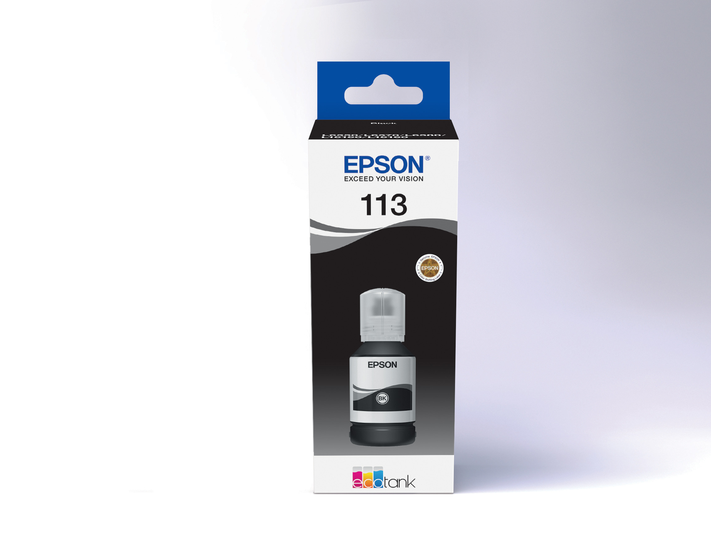 Epson 113 Bouteille d'encre originale EcoTank C13T06B140 127 ml - Noir