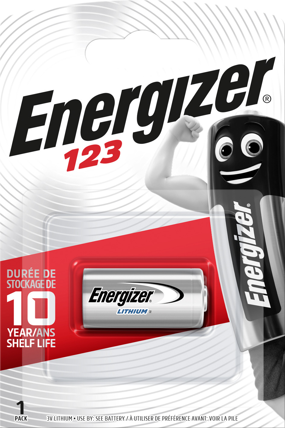 Energizer Pile Lithium 123 / CR17345
