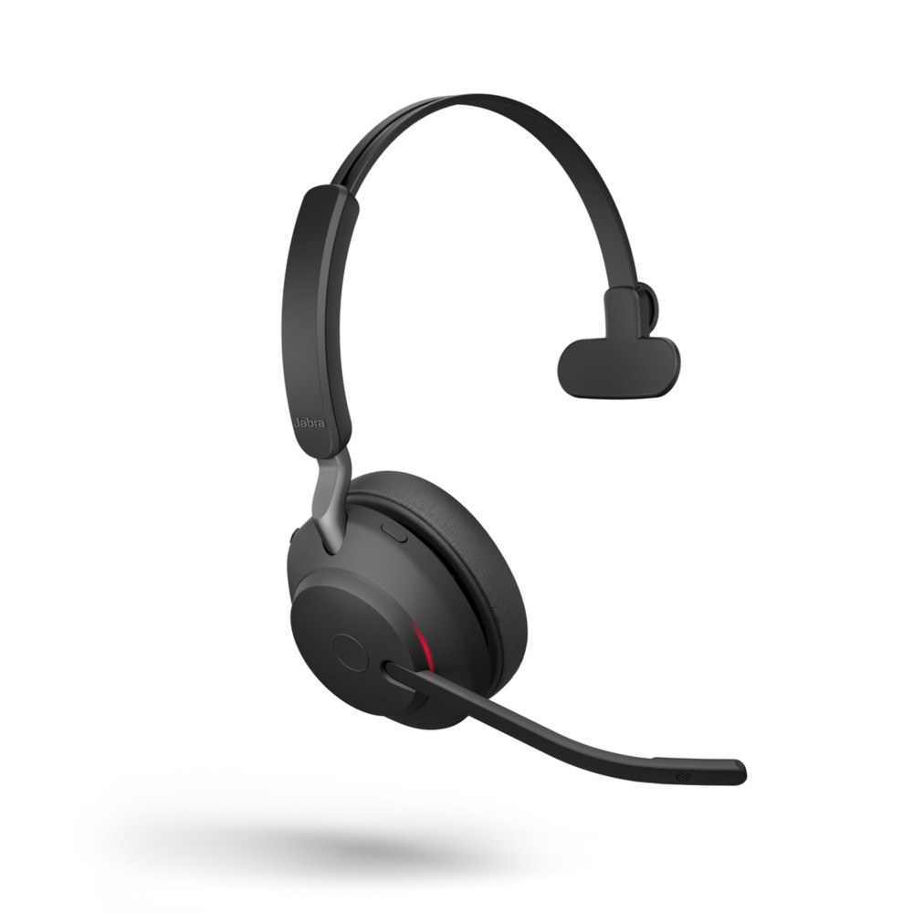 Jabra Evolve2 65 MS Mono Casque sans fil Bluetooth + Dongle USB-C