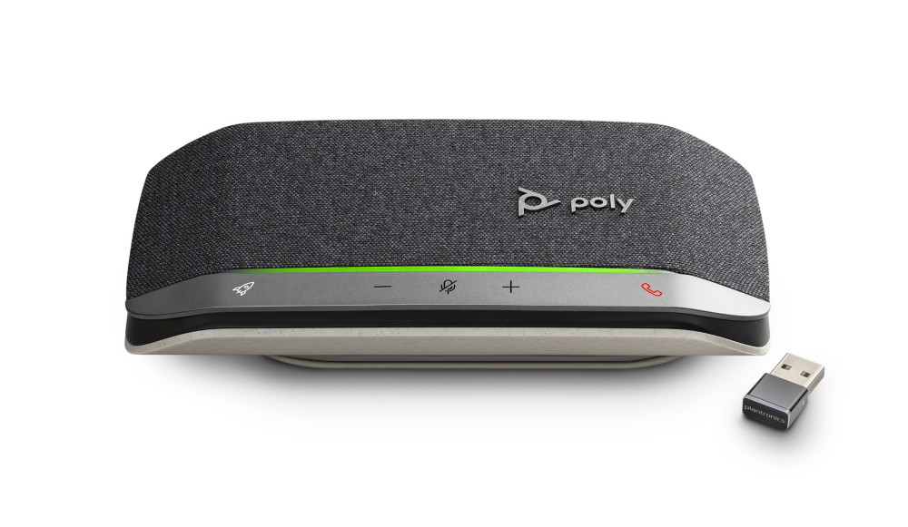 Poly Sync 20 + - Micro et haut-parleur USB Bluetooth pour audio confrence - Noir