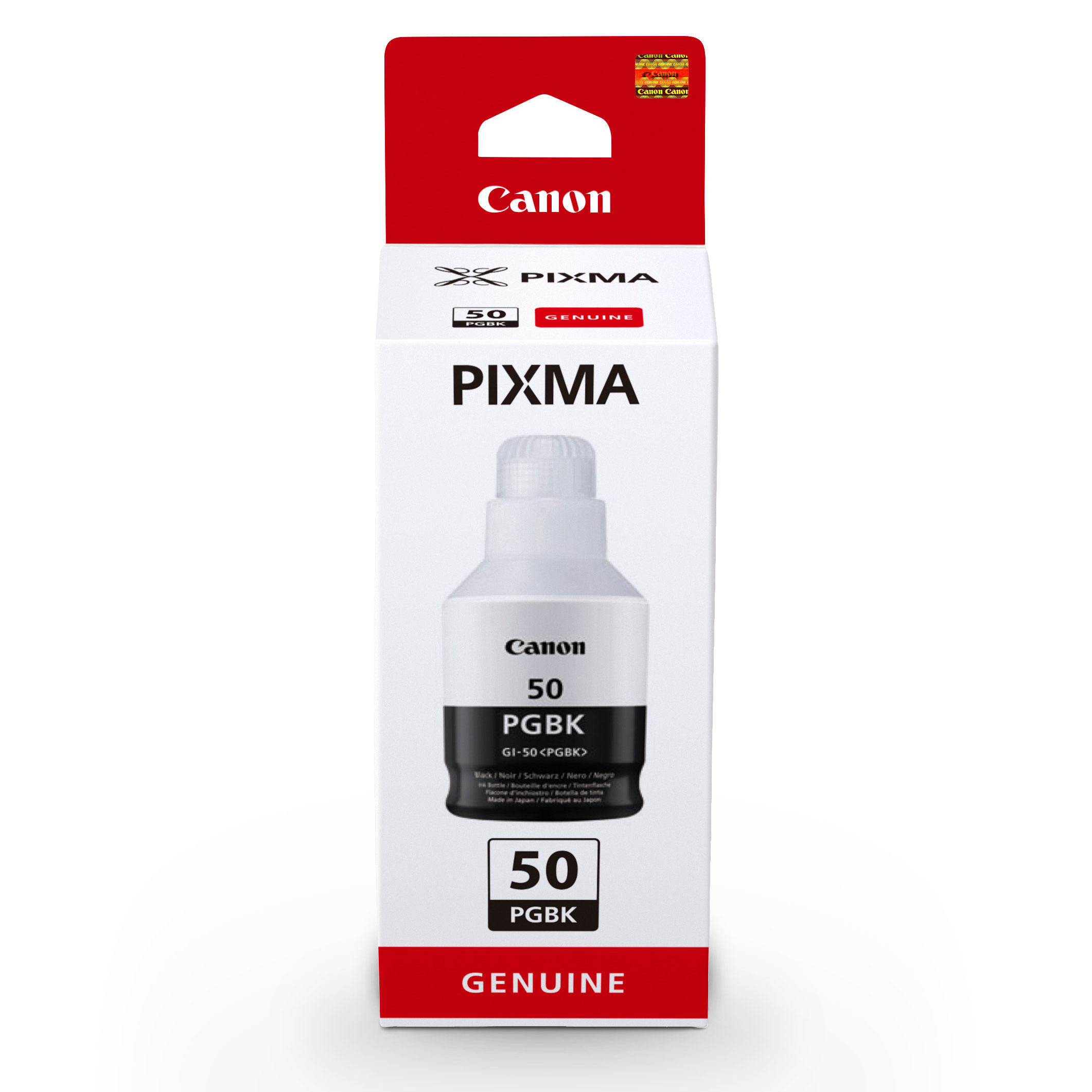 Canon GI-50 Bouteille d'encre authentique grande capacité 3386C001 - Noir