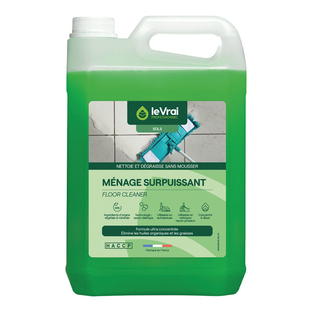 Nettoyant multi-usages parfumé Le Vrai pin des Landes 5 L
