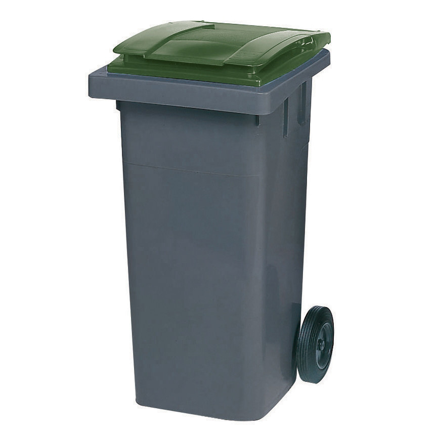 SULO Conteneur 2 roues SULO  prise frontale 120 L gris/ vert