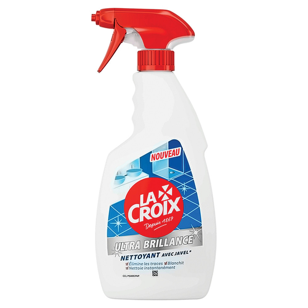 Nettoyant sanitaires avec javel anti tartre La Croix 500 ml