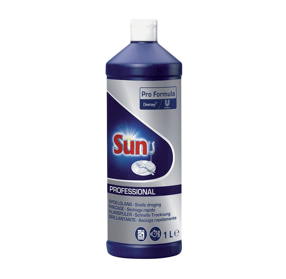 Liquide de rinçage lave vaisselle cycle court Sun Professional 1