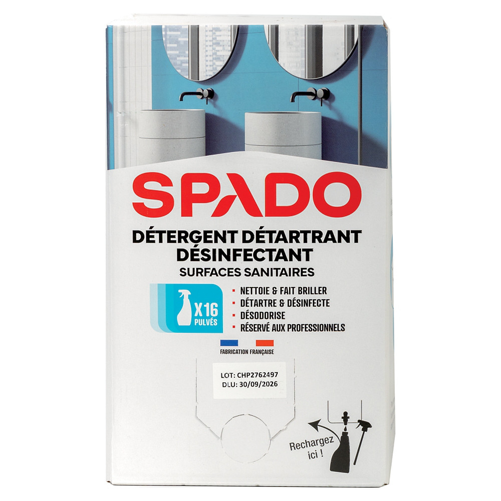 PREP Nettoyant dsinfectant sanitaires dtartrant Prep Ecocub 10 L