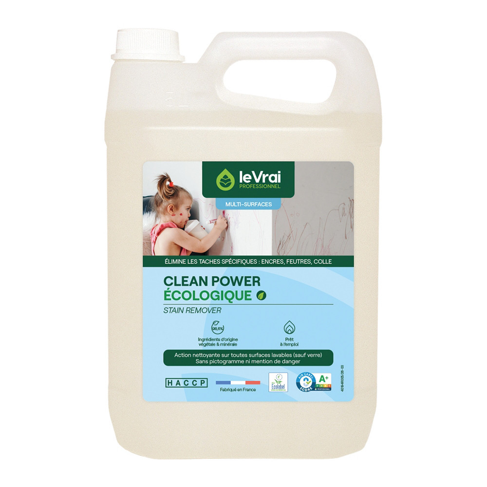 Nettoyant dégraissant ultra puissant Le Vrai Clean Power 5 L