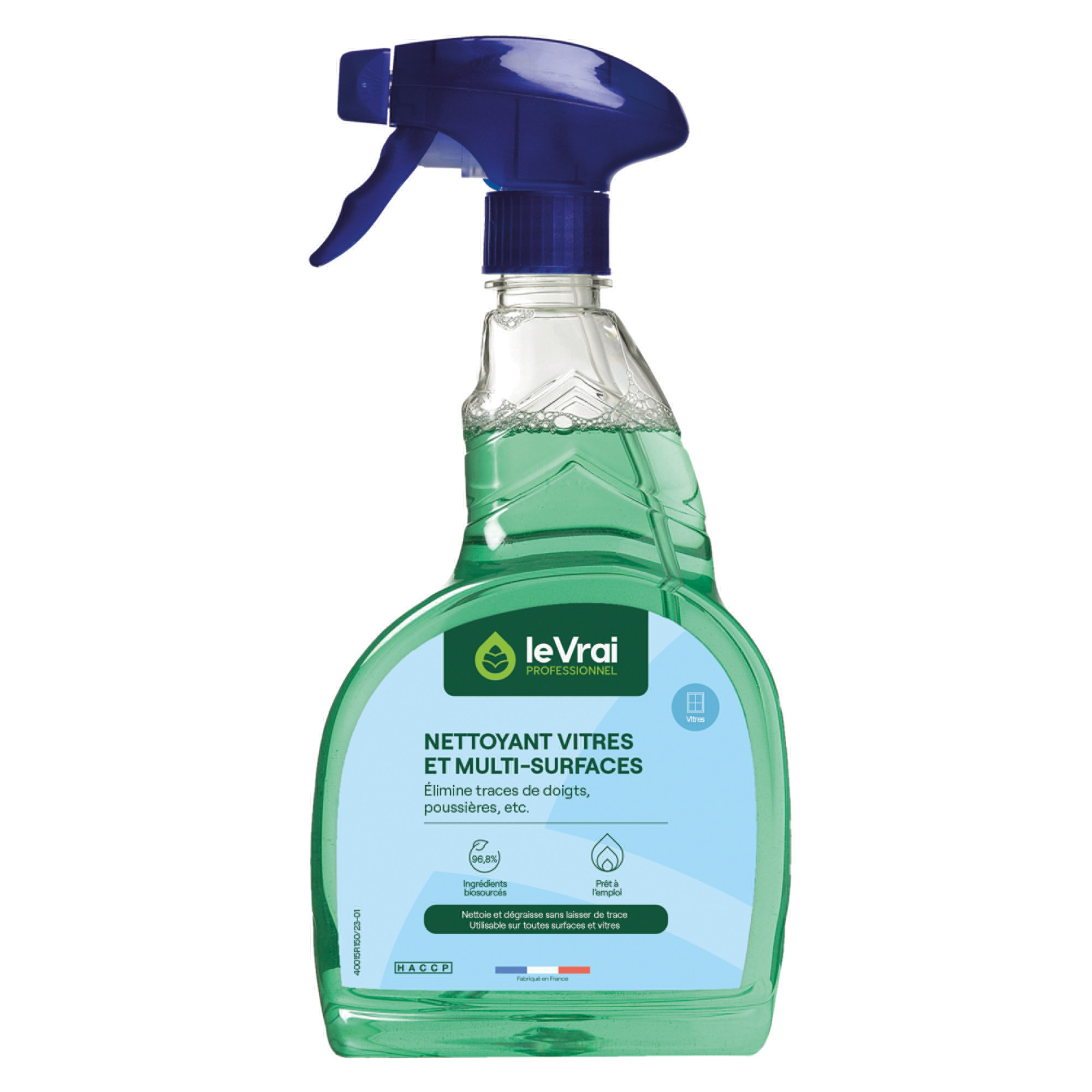 Nettoyant vitres et surfaces HACCP Le Vrai pin des Landes 750 ml