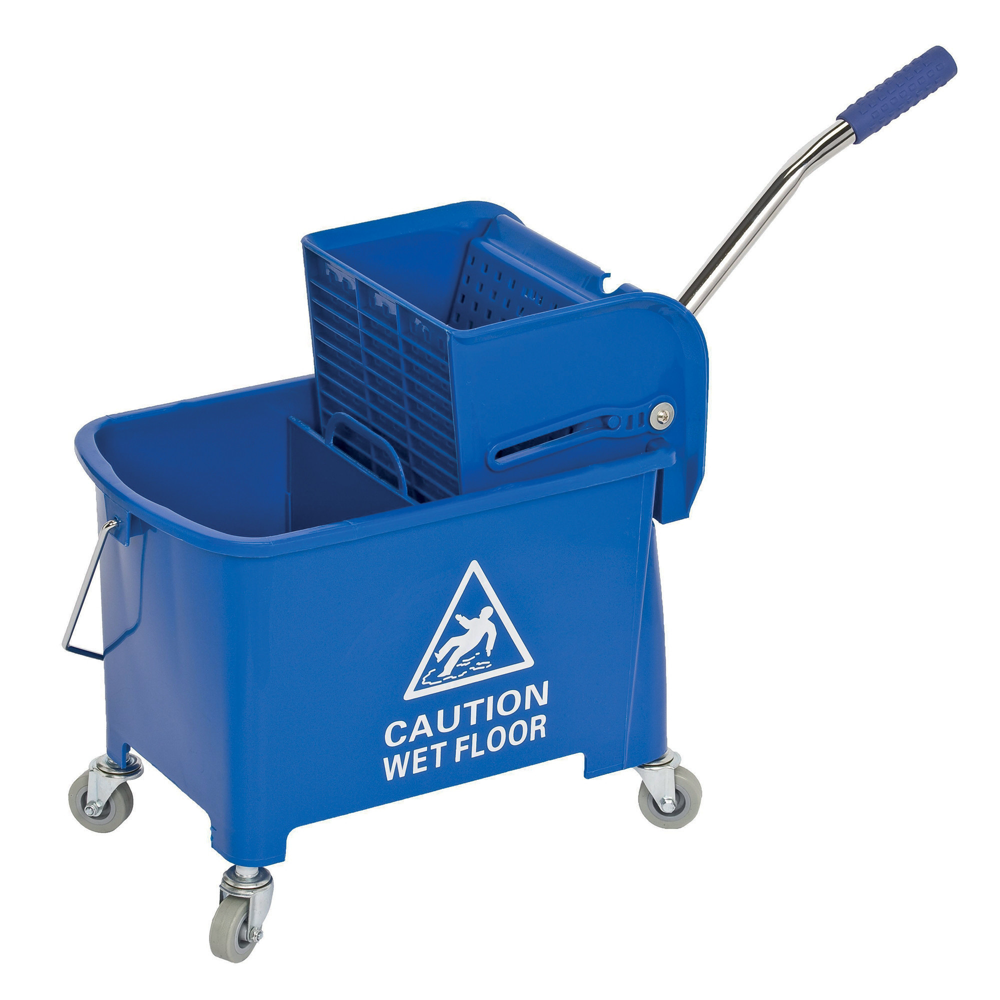 Chariot de lavage Guialto double compartiment avec presse