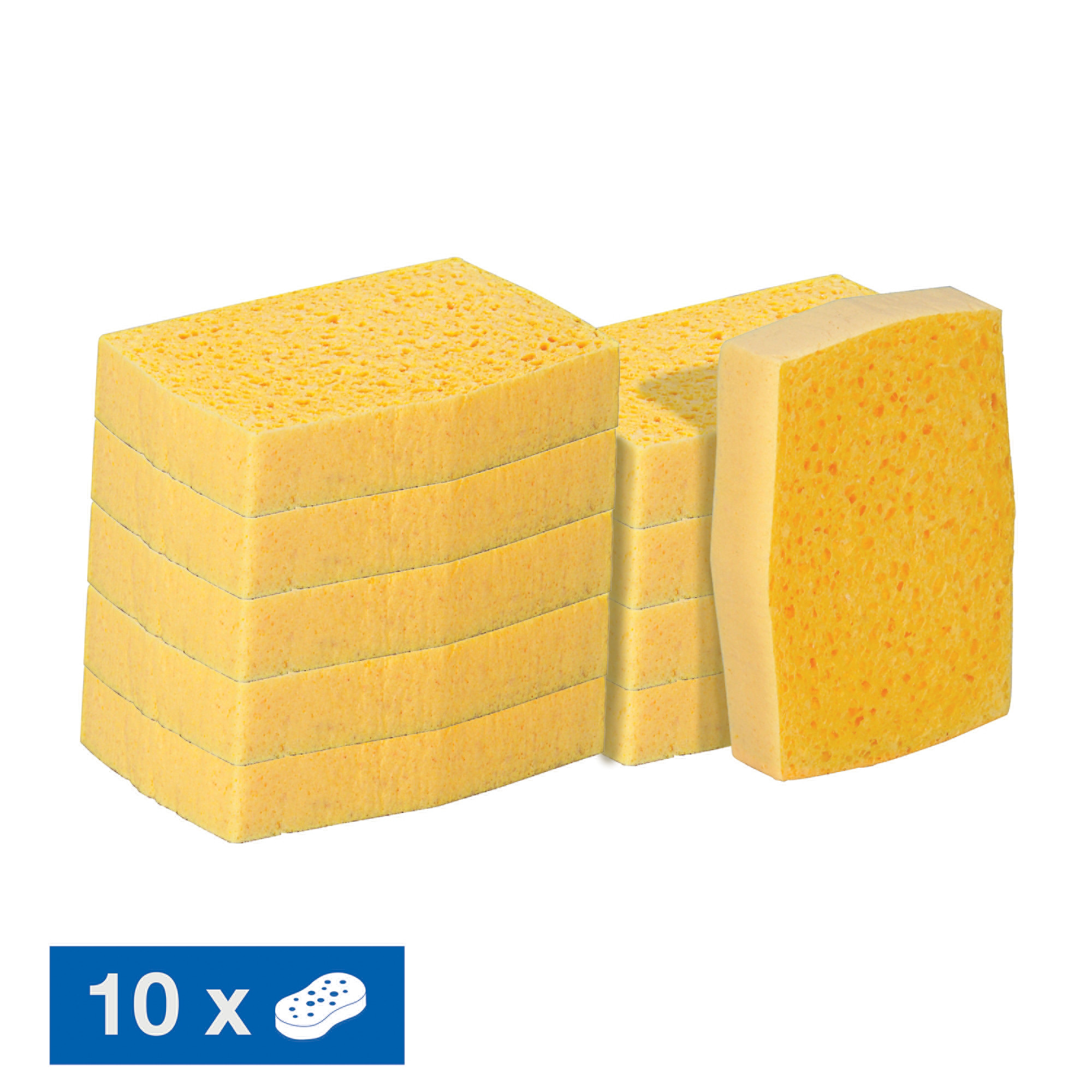 Spontex éponges végétales N°4 Lot de 10 - vue 2