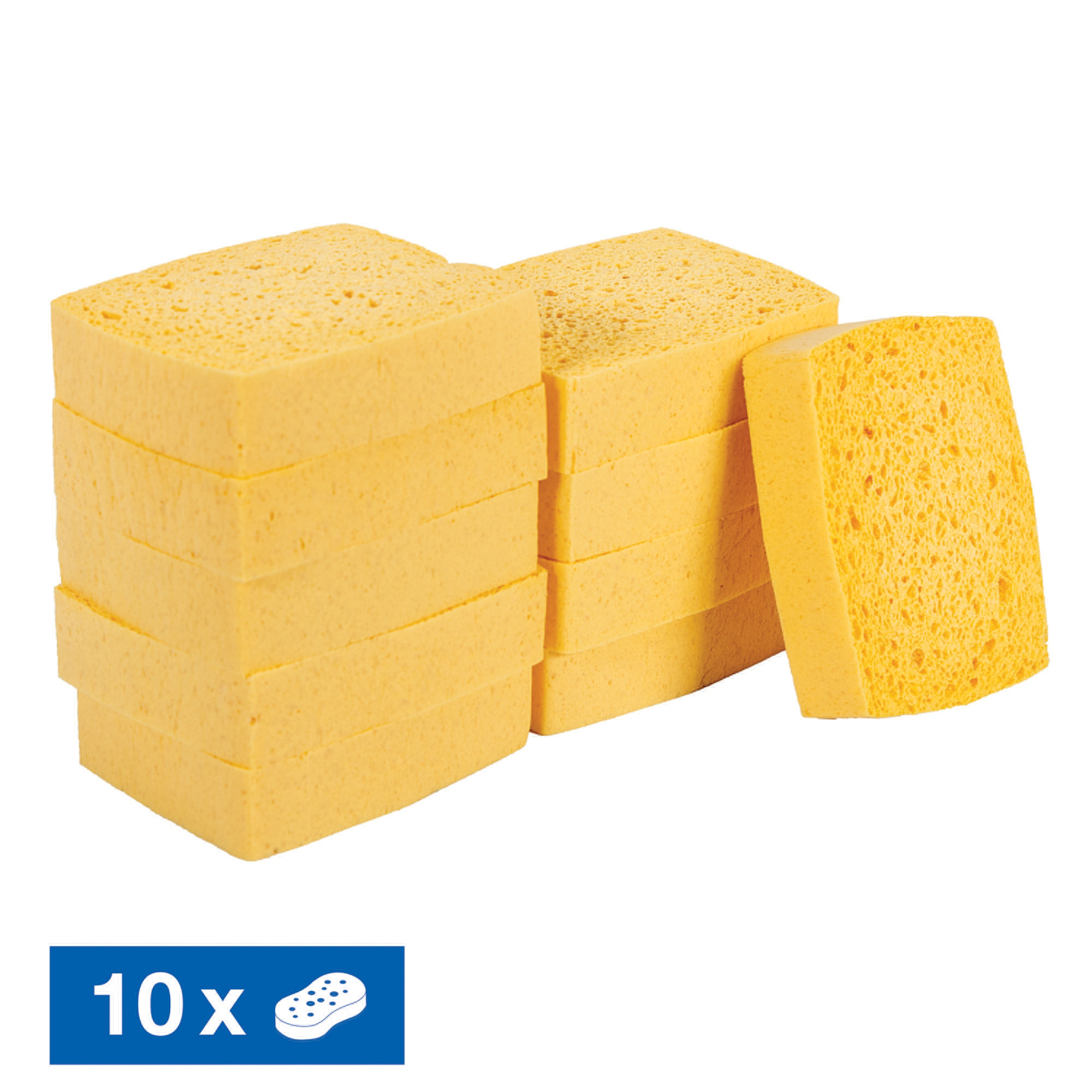 Éponges humides bordées Spontex Azella Tradition 09, lot de 10