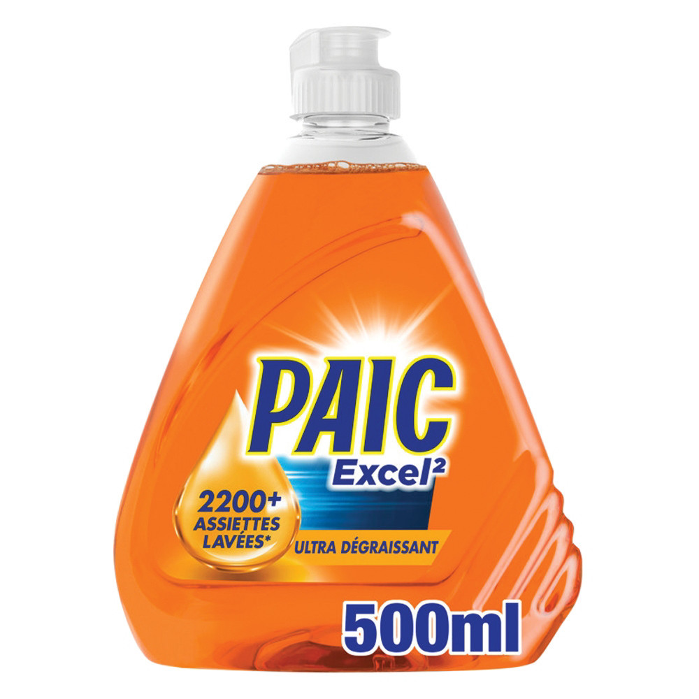 Paic excel liquide vaisselle d√©fi 24h 500ml - vue 4