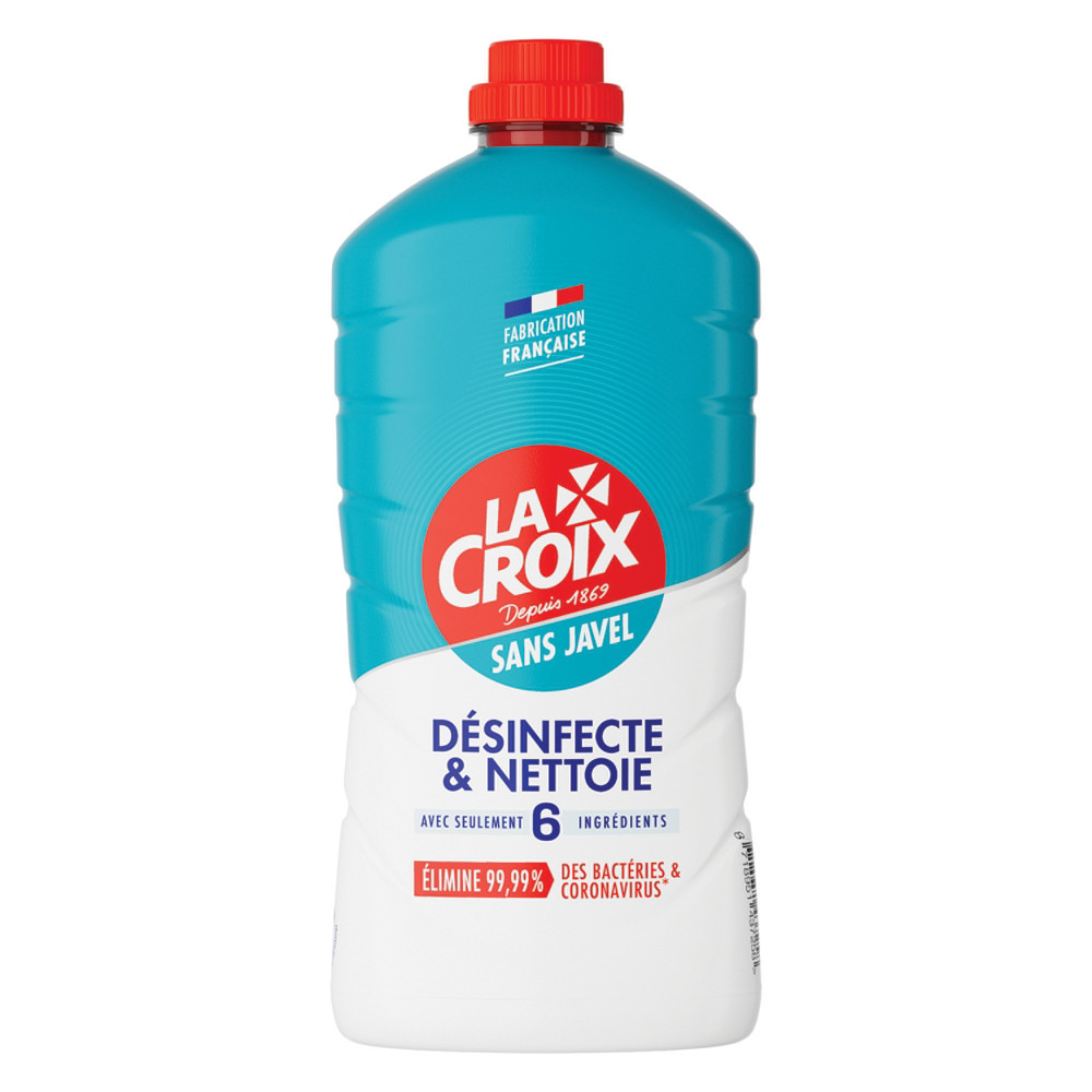 LA CROIX Nettoyant multi-usages dsinfectant sans javel La Croix frais 1 L