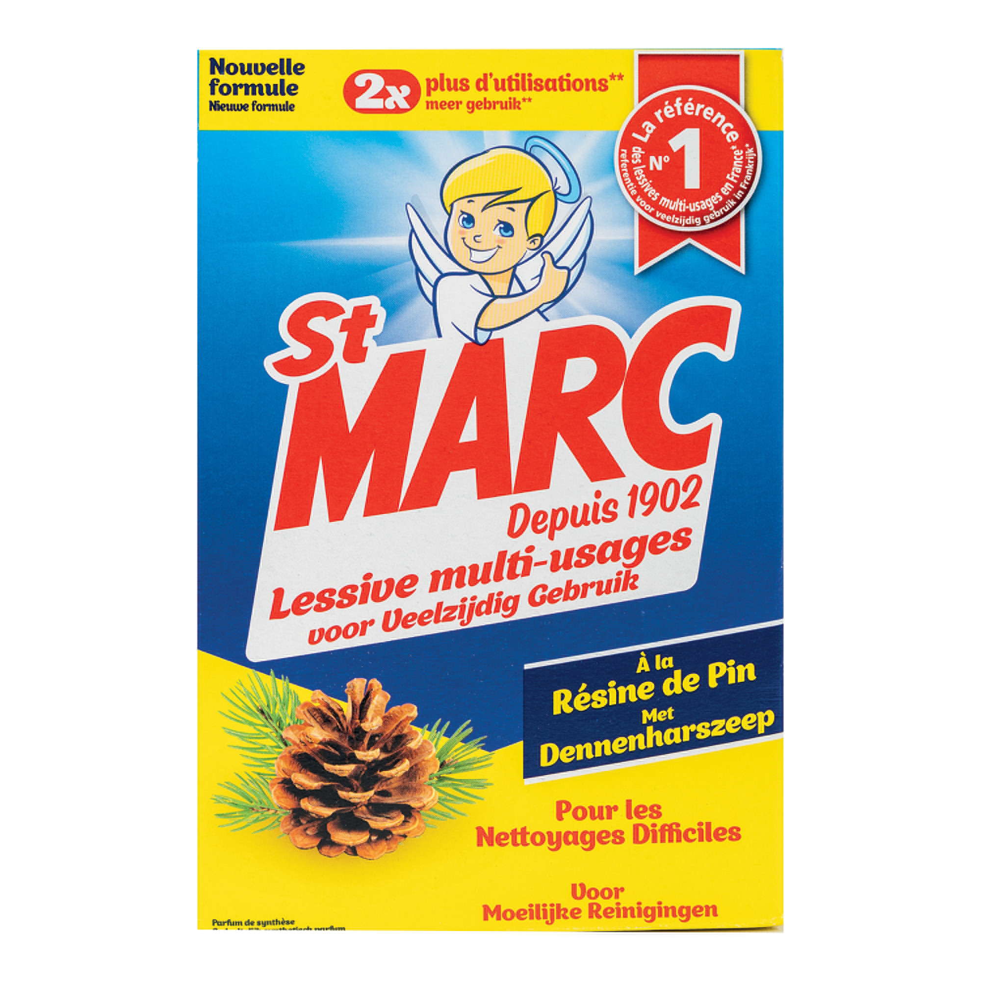 St Marc Nettoyante Usages à la Résine de Pin 1 4 kg - vue 2