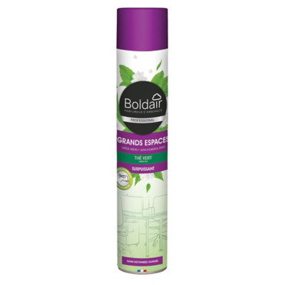 Désodorisant surpuissant Boldair thé vert 750 ml