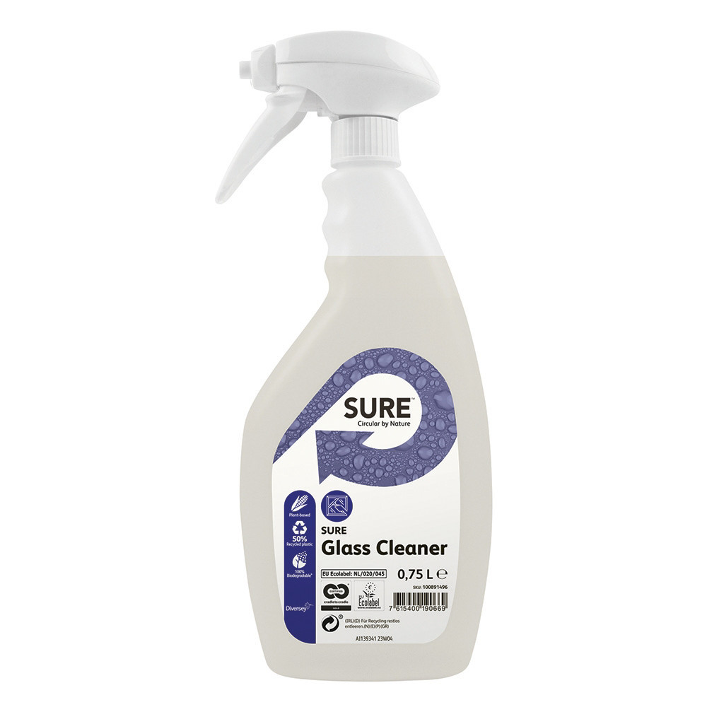 DIVERSEY Nettoyant vitres SURE 750 ml