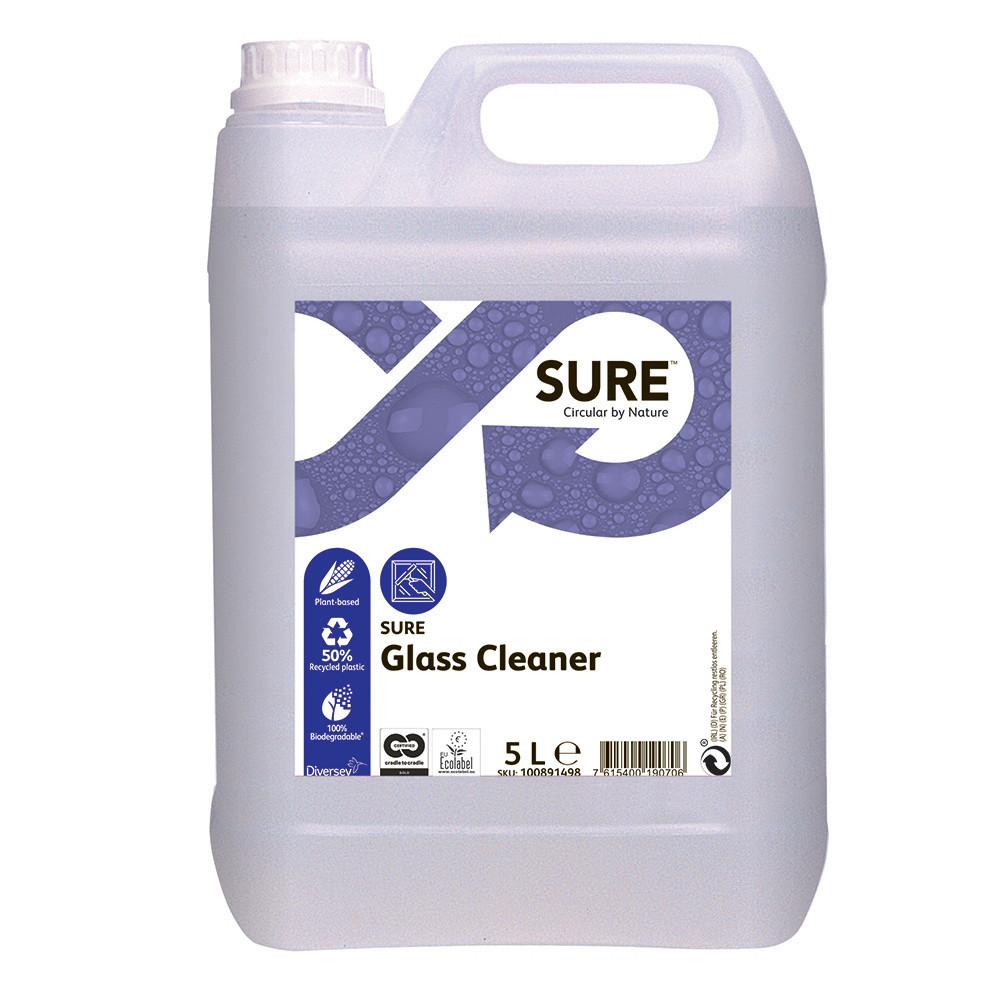 DIVERSEY Nettoyant vitres SURE 5 L