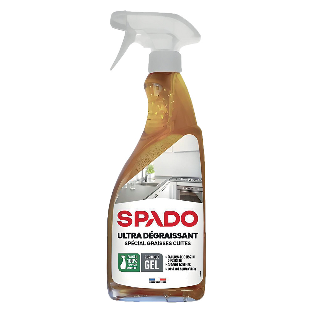 SPADO Dgraissant cuisine surpuissant HACCP Spado zeste d'agrumes 750 ml