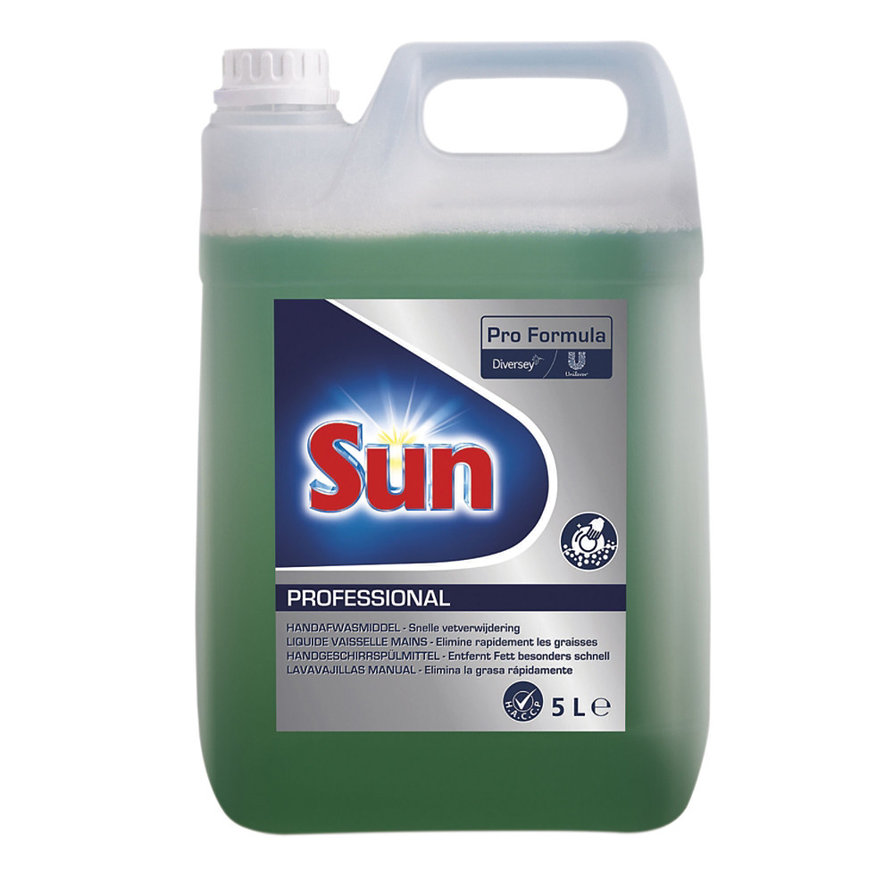 SUN Liquide vaisselle dtartrant 2 en 1 Sun Professional 5 L