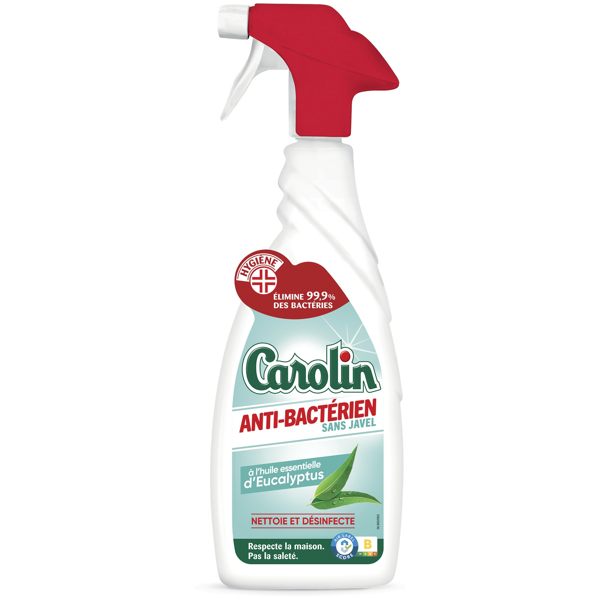 Nettoyant dégraissant antibactérien Carolin eucalyptus 650 ml