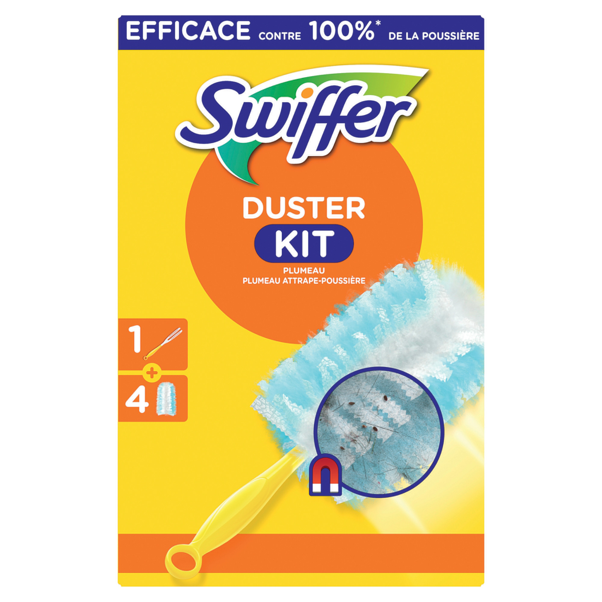 Plumeau Anti poussière Swiffer Le Plumeau + 4 Recherges - vue 3