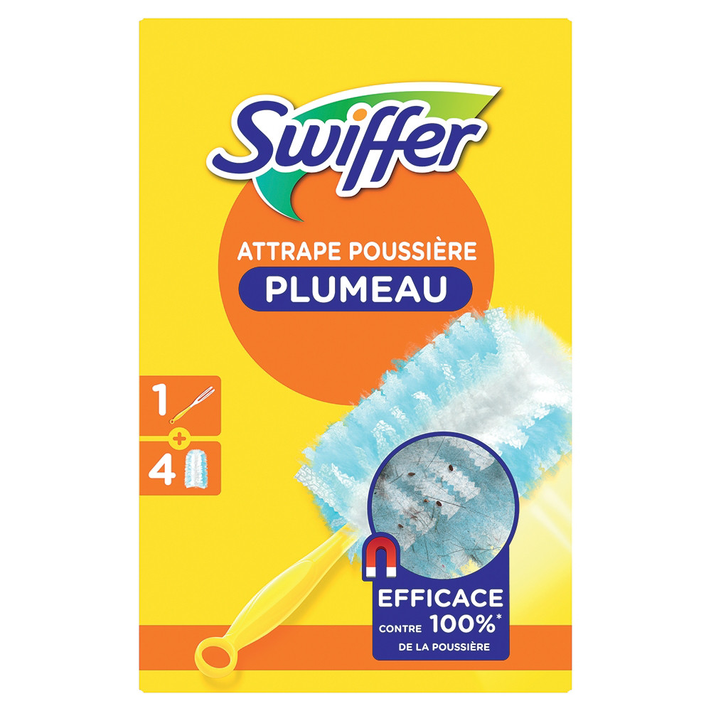 Plumeau Anti poussière Swiffer Le Plumeau + 4 Recherges