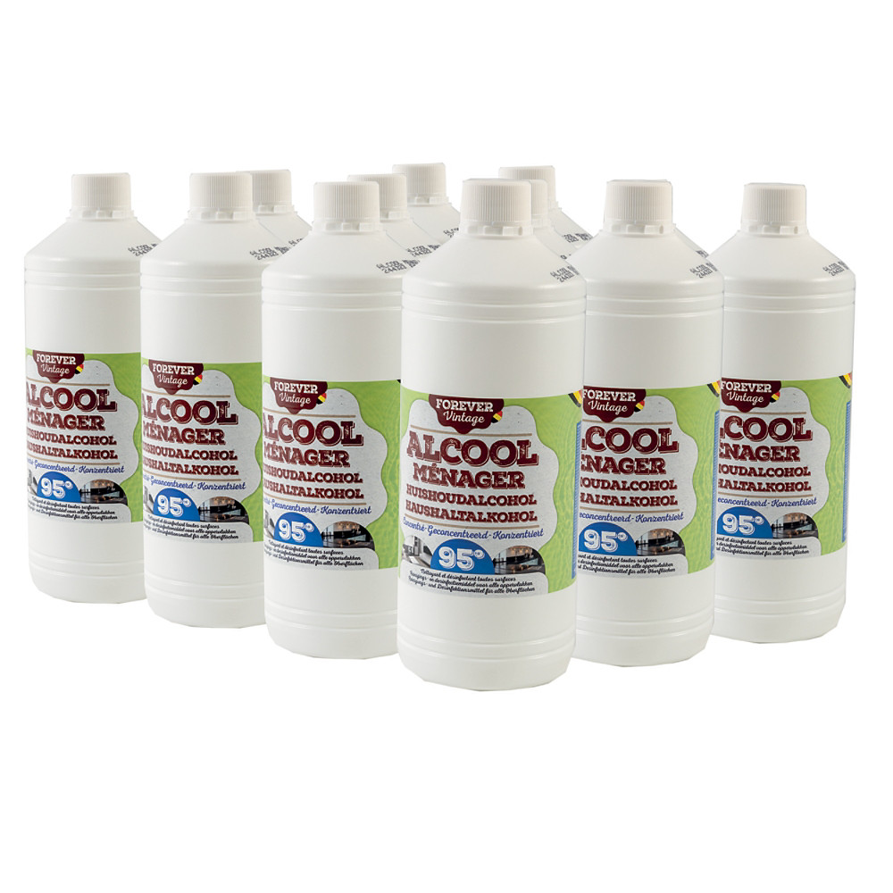 FOREVER VINTAGE Alcool mnager 95 Forever Vintage 1 L, lot de 12