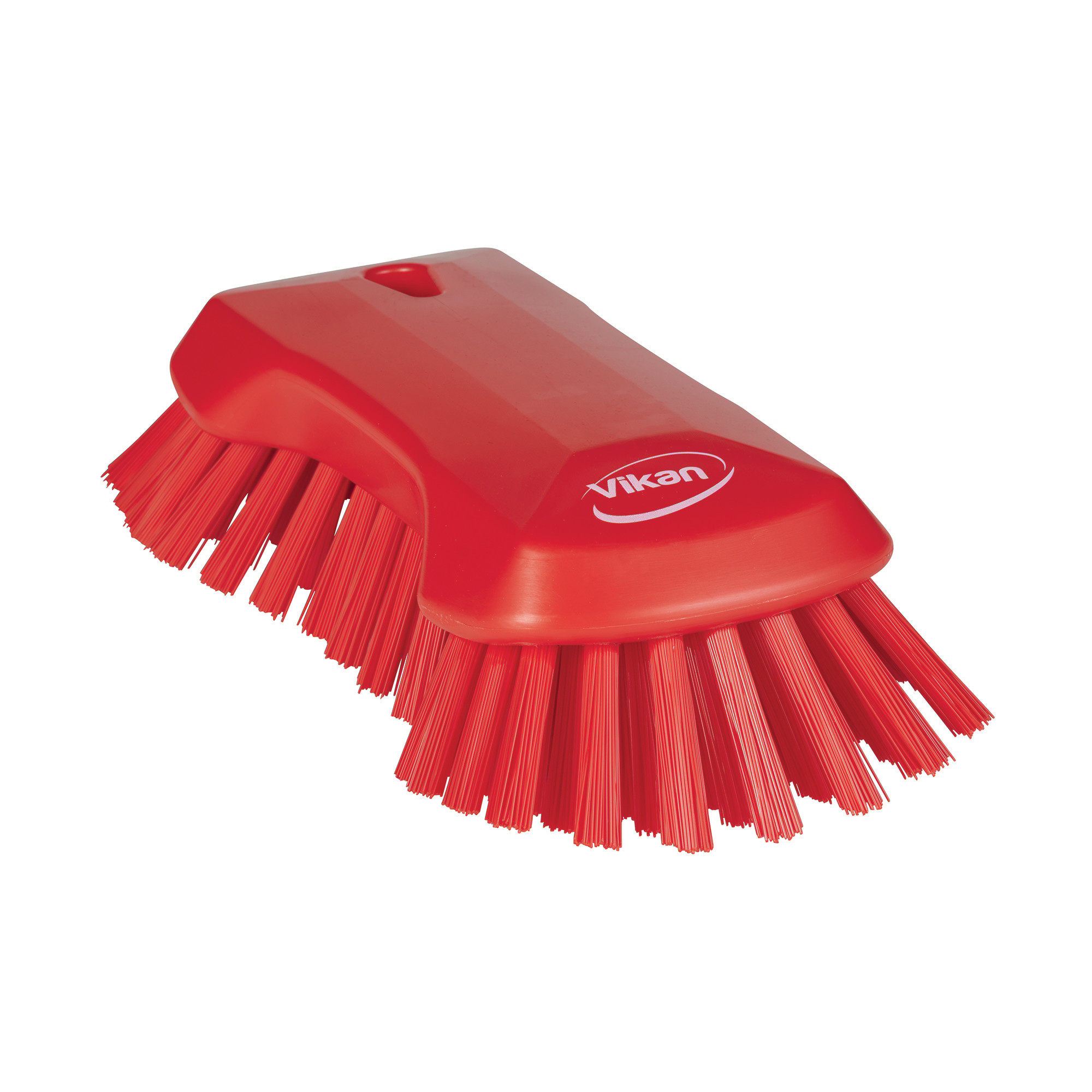 Brosse tonneau Vikan 20 cm rouge