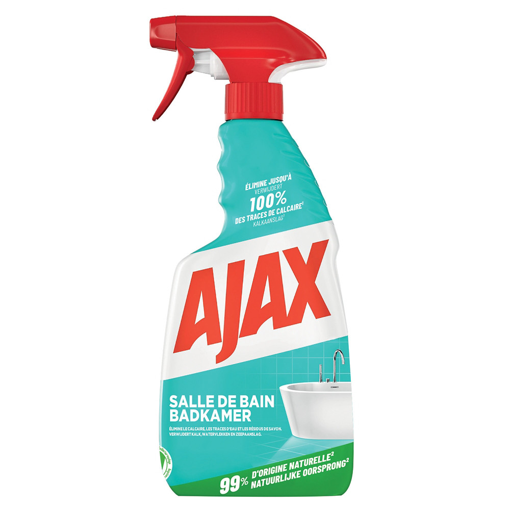 AJAX Nettoyant sanitaires dtartrant surpuissant Ajax salle de bain 500 ml