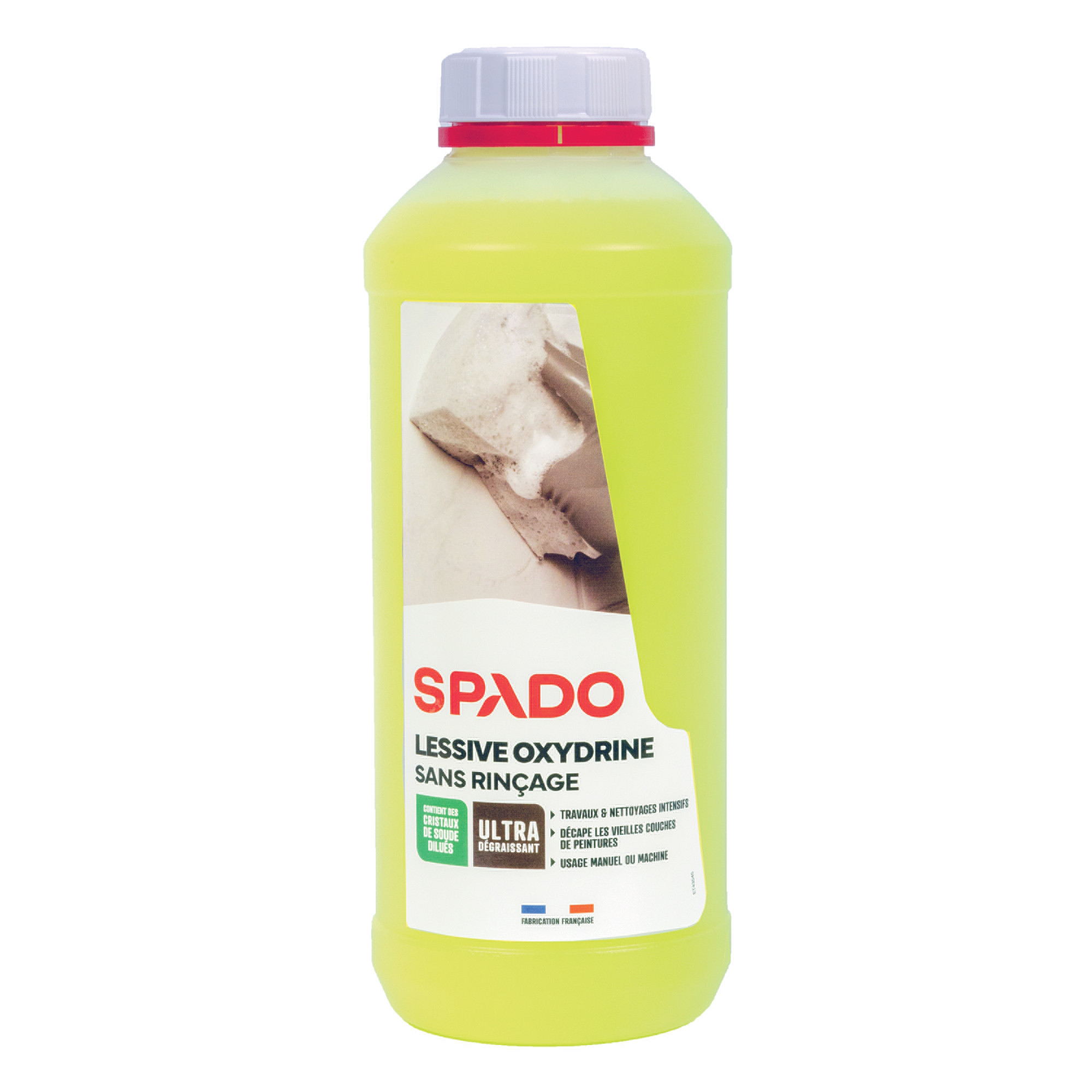 Nettoyant surpuissant gros travaux sans rinçage Spado 1 L