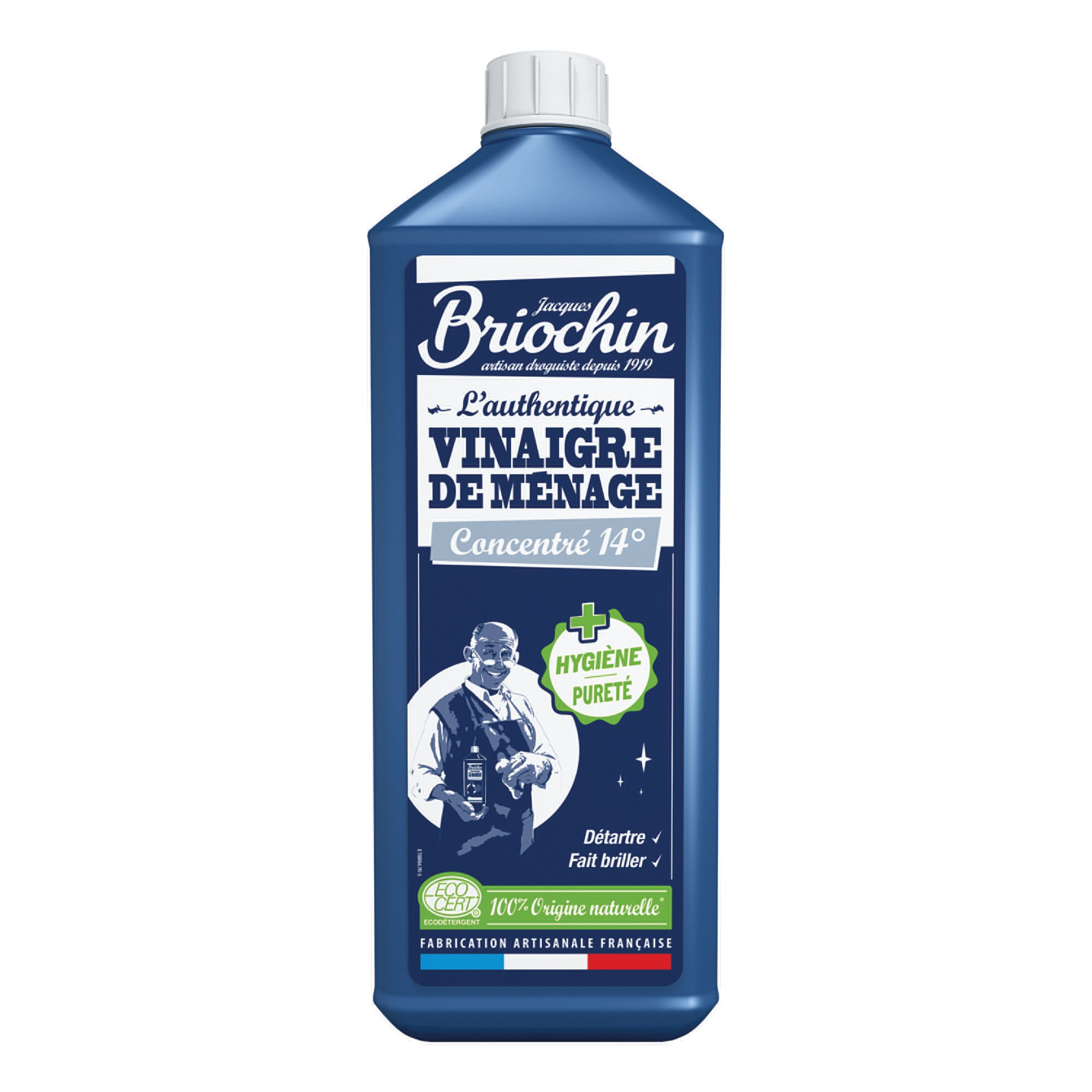 Nettoyant Ménager usages Dégraissant Détartrant Vinaigre Briochin Le Flacon De 1 - vue 2