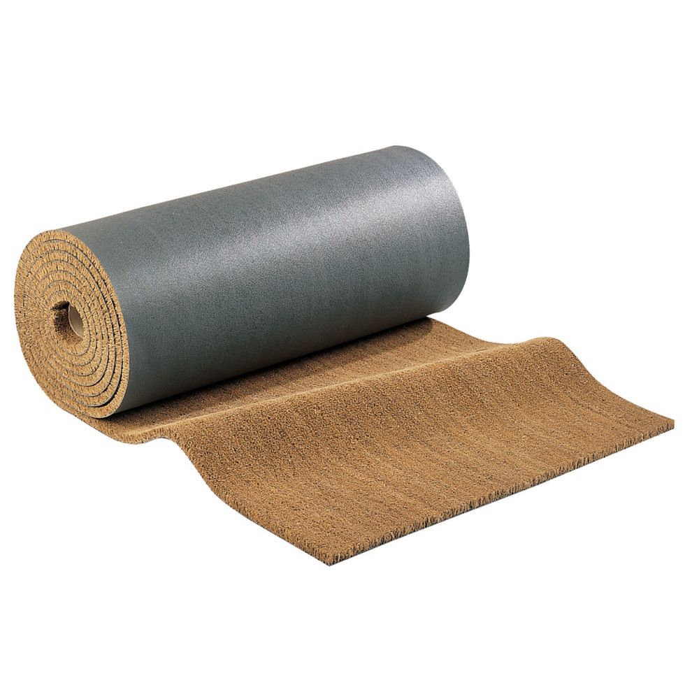 Tapis coco en rouleau paisseur 23 mm 12,5 x 2 m