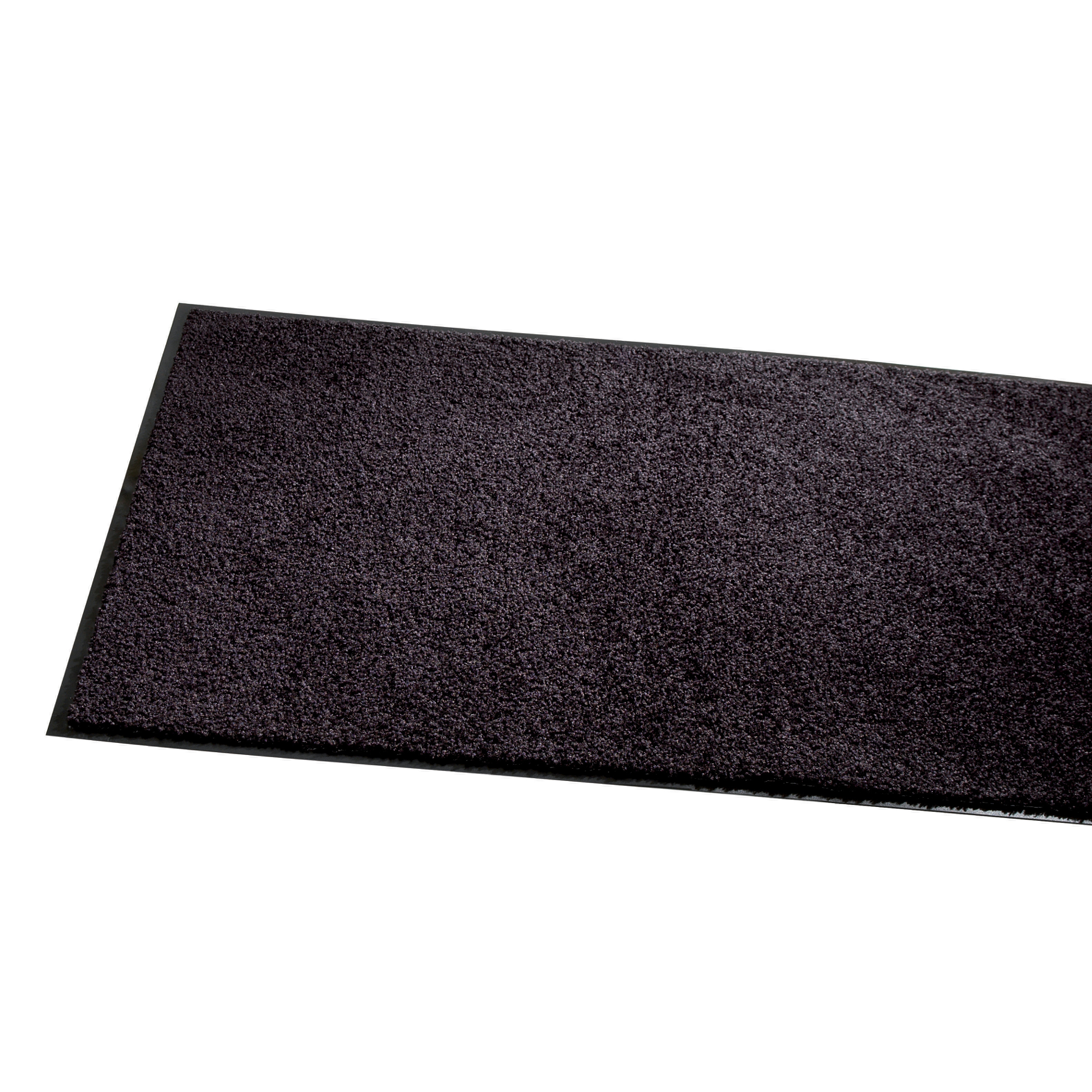 Tapis d'entrée absorbant Wash & Clean noir 0,90 x 1,20 m