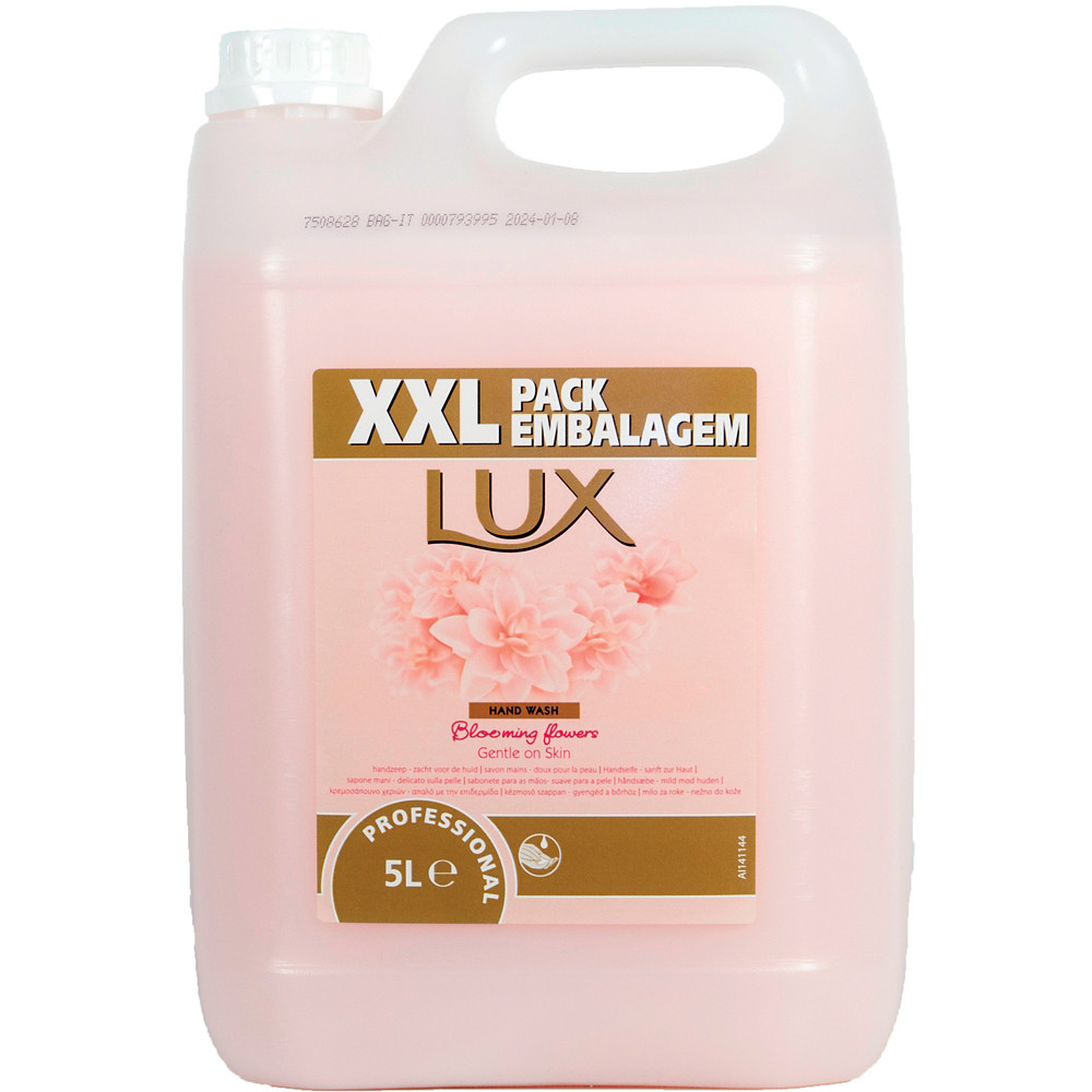 LUX Savon mains extra-onctueux Lux parfum discret 5 L