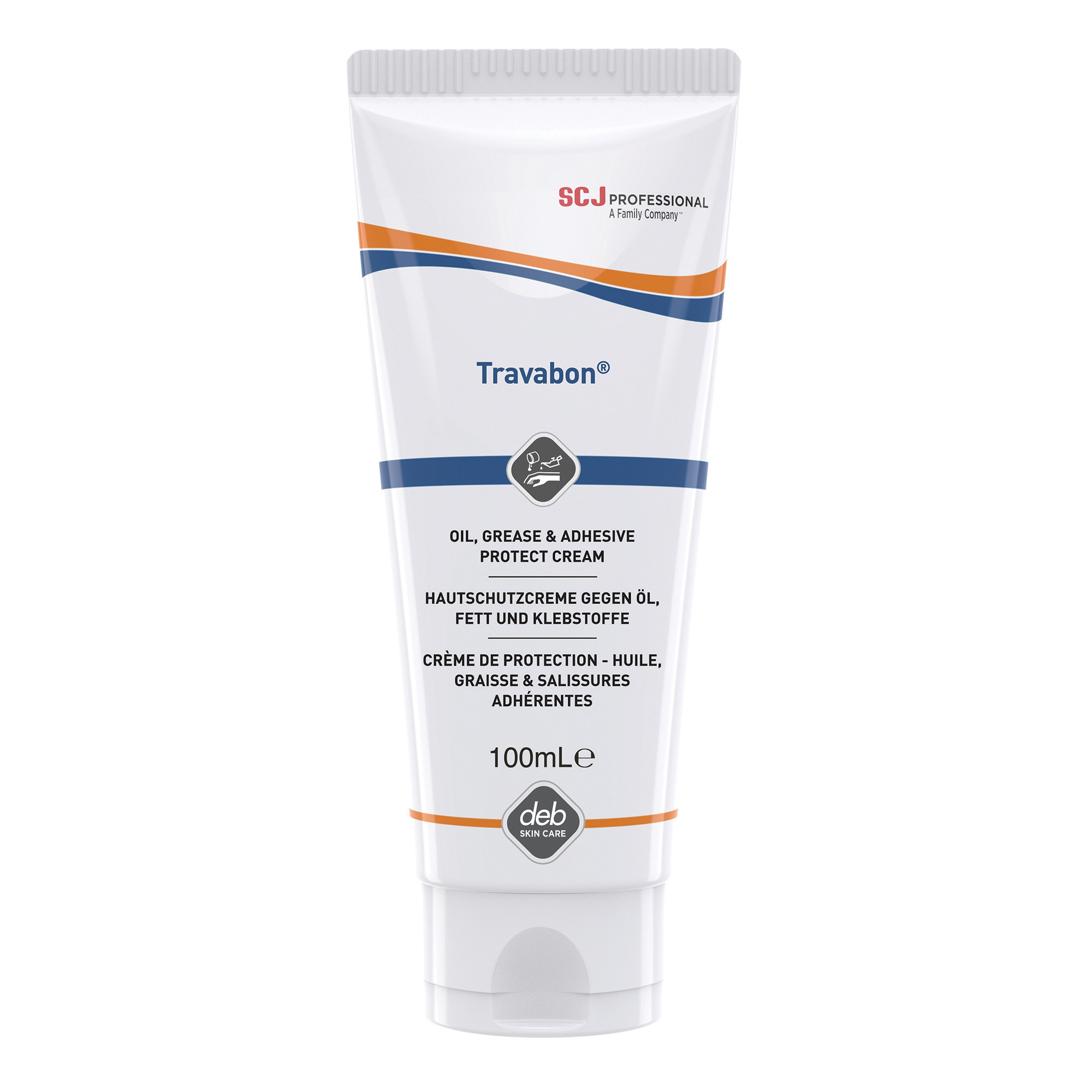 Crème de protection mains Deb Travabon Classic 100 ml